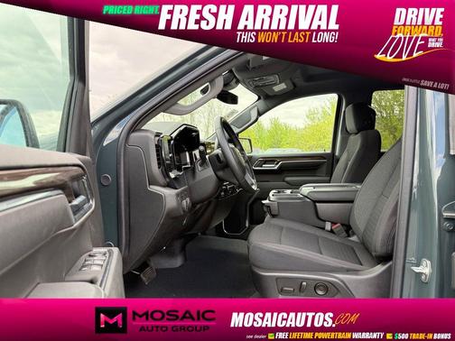 Cypress Gray 2025 Chevrolet Silverado 1500 LT