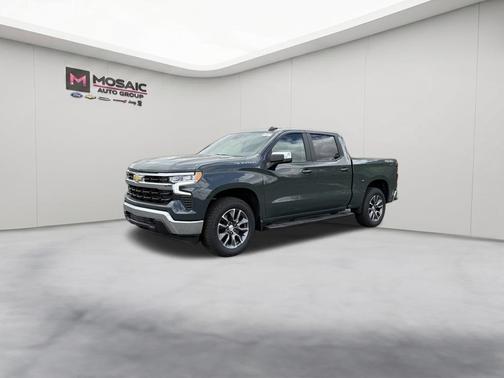 Cypress Gray 2025 Chevrolet Silverado 1500 LT