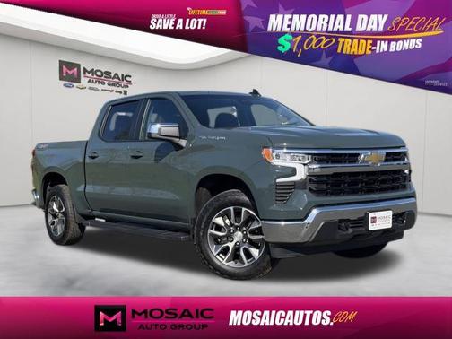 Cypress Gray 2025 Chevrolet Silverado 1500 LT