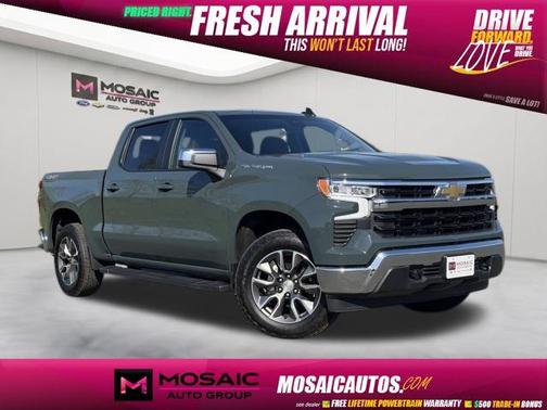 Cypress Gray 2025 Chevrolet Silverado 1500 LT