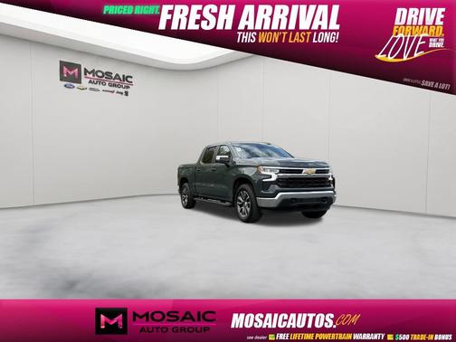 Cypress Gray 2025 Chevrolet Silverado 1500 LT