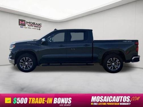Cypress Gray 2025 Chevrolet Silverado 1500 LT