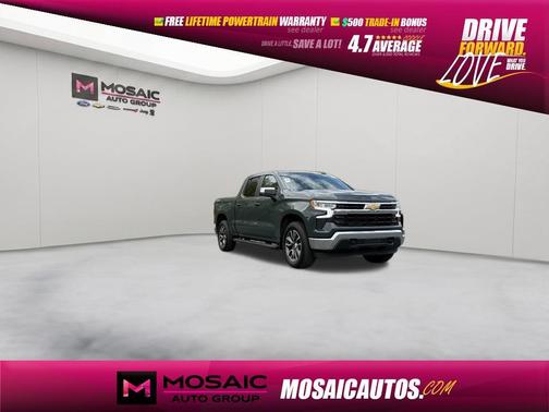 Cypress Gray 2025 Chevrolet Silverado 1500 LT