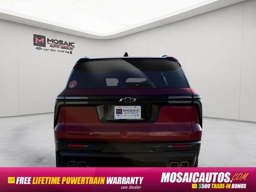 Radiant Red Tintcoat 2025 Chevrolet Traverse RS