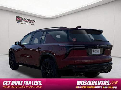 Radiant Red Tintcoat 2025 Chevrolet Traverse RS