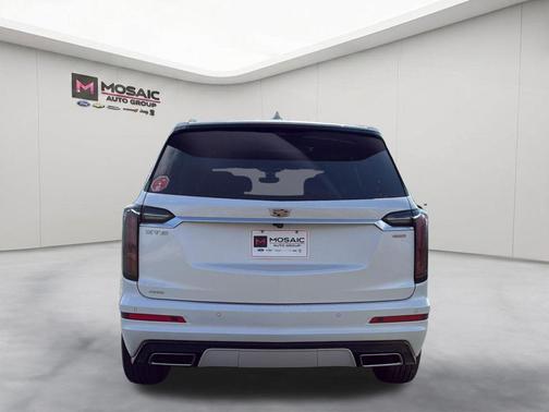 Crystal White Tricoat 2024 Cadillac XT6 Sport AWD