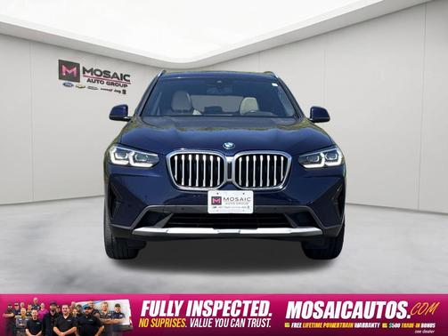 Blue 2022 BMW X3 xDrive30i
