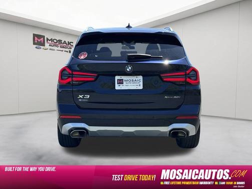 Blue 2022 BMW X3 xDrive30i