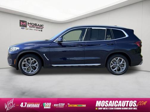 Blue 2022 BMW X3 xDrive30i