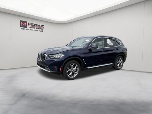 Blue 2022 BMW X3 xDrive30i