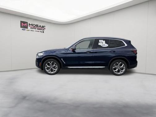 Blue 2022 BMW X3 xDrive30i