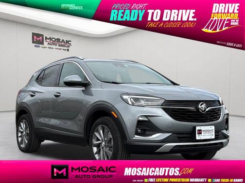 Moonstone Gray Metallic 2023 Buick Encore GX Essence