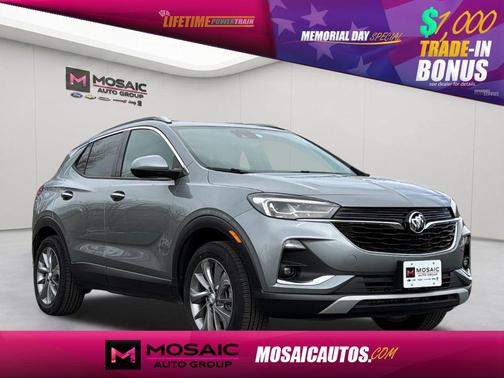Moonstone Gray Metallic 2023 Buick Encore GX Essence