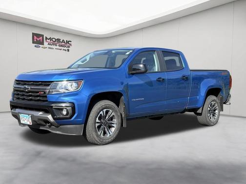 Bright Blue Metallic 2022 Chevrolet Colorado Z71