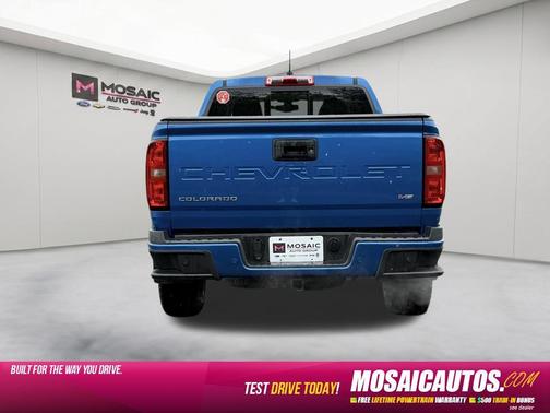 Bright Blue Metallic 2022 Chevrolet Colorado Z71