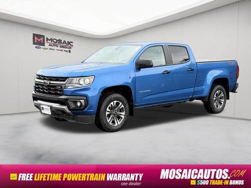 Bright Blue Metallic 2022 Chevrolet Colorado Z71