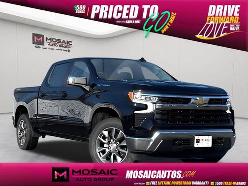 Black 2026 Chevrolet Silverado 1500 LT