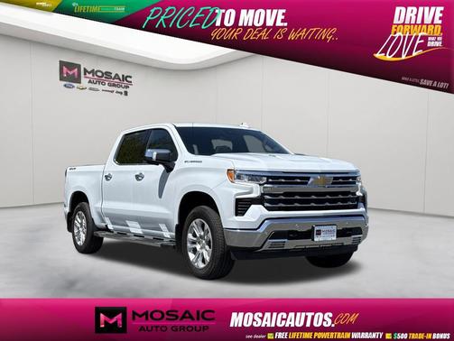 Polar White Tricoat 2026 Chevrolet Silverado 1500 LTZ