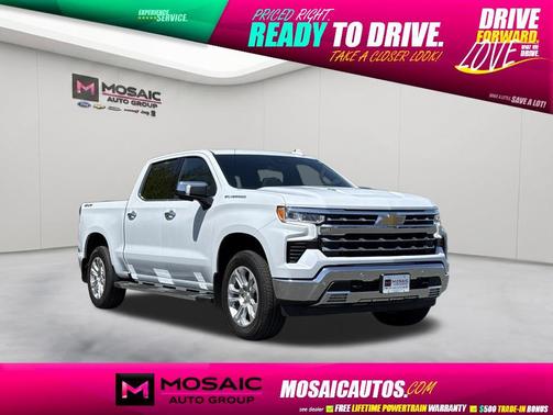 Polar White Tricoat 2026 Chevrolet Silverado 1500 LTZ