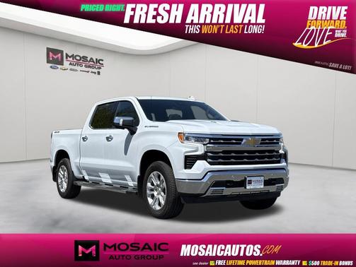 Polar White Tricoat 2026 Chevrolet Silverado 1500 LTZ