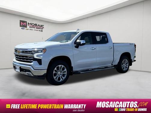 Polar White Tricoat 2026 Chevrolet Silverado 1500 LTZ