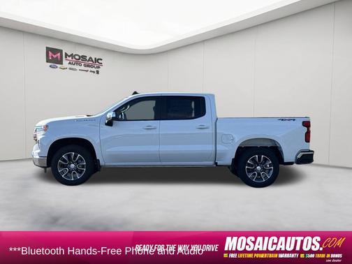 Summit White 2026 Chevrolet Silverado 1500 LT