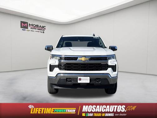 Summit White 2026 Chevrolet Silverado 1500 LT