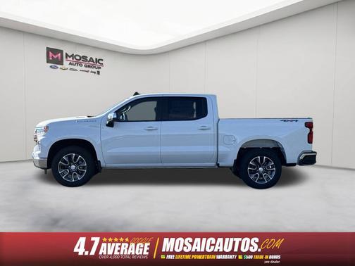 Summit White 2026 Chevrolet Silverado 1500 LT