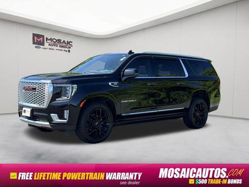 Onyx Black 2022 GMC Yukon XL Denali