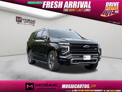 Black 2026 Chevrolet Tahoe Z71