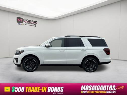 Star White Metallic Tri-Coat 2024 Ford Expedition Limited