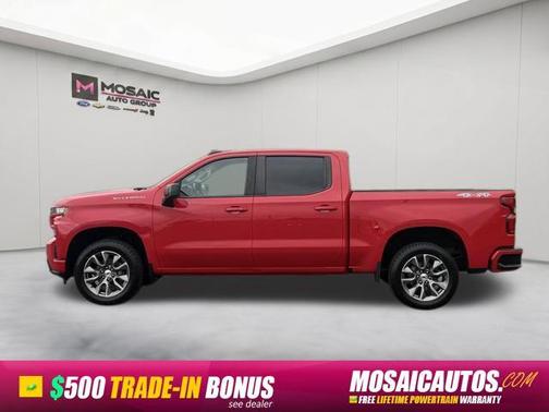 Red 2021 Chevrolet Silverado 1500 RST