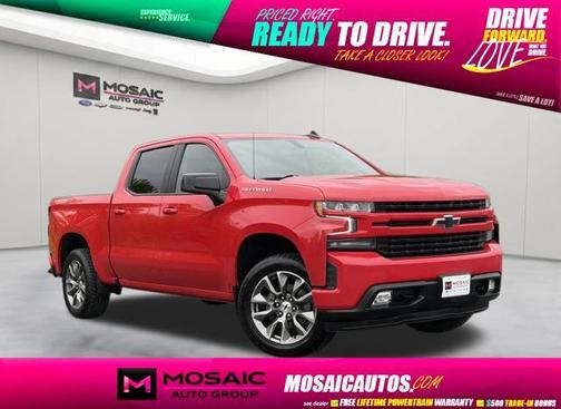 Red 2021 Chevrolet Silverado 1500 RST
