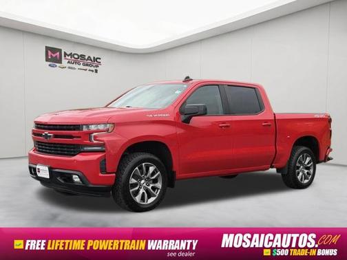 Red 2021 Chevrolet Silverado 1500 RST