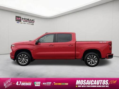 Red 2021 Chevrolet Silverado 1500 RST