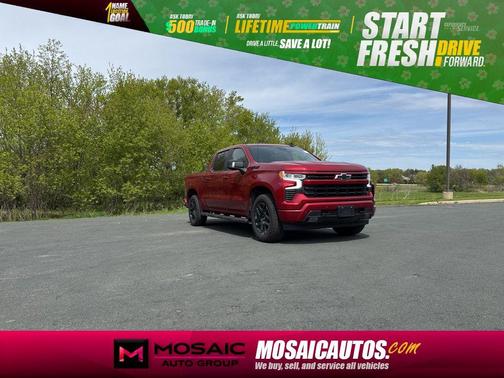 Red 2021 Chevrolet Silverado 1500 RST