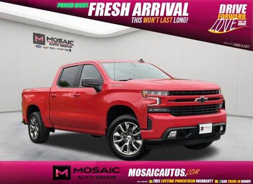 Red 2021 Chevrolet Silverado 1500 RST