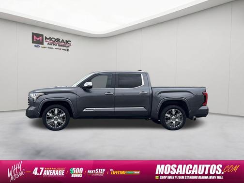 Magnetic Gray Metallic 2024 Toyota Tundra Hybrid Capstone
