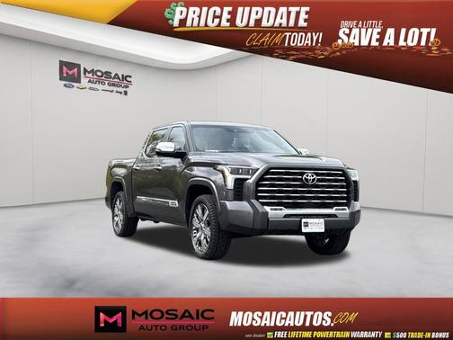 Magnetic Gray Metallic 2024 Toyota Tundra Hybrid Capstone