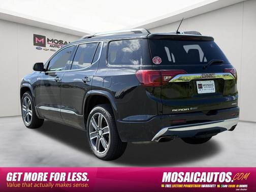 Ebony Twilight Metallic 2017 GMC Acadia Denali