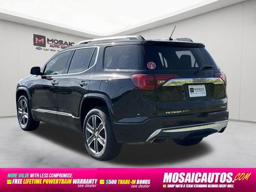 Ebony Twilight Metallic 2017 GMC Acadia Denali