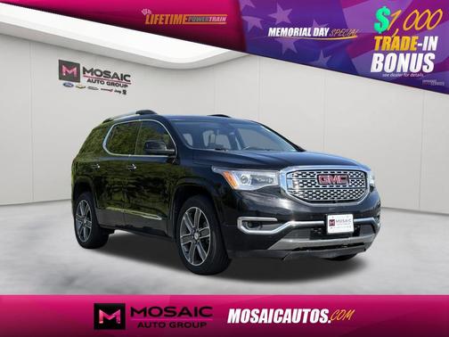 Ebony Twilight Metallic 2017 GMC Acadia Denali