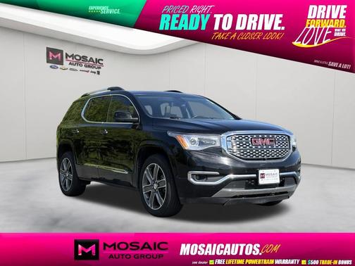 Ebony Twilight Metallic 2017 GMC Acadia Denali