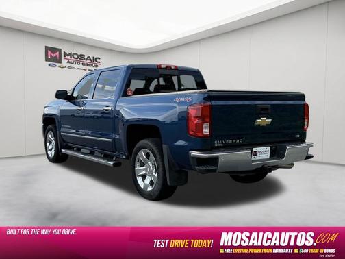 Deep Ocean Blue Metallic 2017 Chevrolet Silverado 1500 LTZ