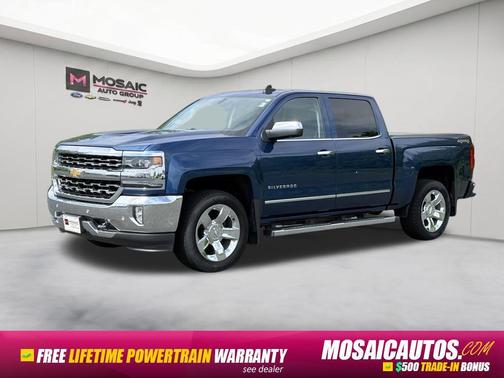 Deep Ocean Blue Metallic 2017 Chevrolet Silverado 1500 LTZ