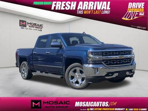 Deep Ocean Blue Metallic 2017 Chevrolet Silverado 1500 LTZ