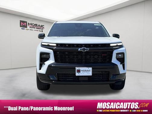 Polar White Tricoat 2026 Chevrolet Traverse RS