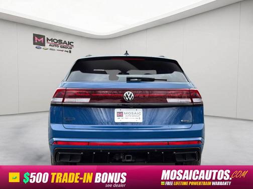 Blue Metallic 2025 Volkswagen Atlas Cross Sport 2.0T SEL
