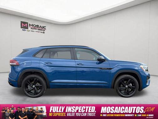 Blue Metallic 2025 Volkswagen Atlas Cross Sport 2.0T SEL