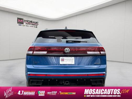 Blue Metallic 2025 Volkswagen Atlas Cross Sport 2.0T SEL